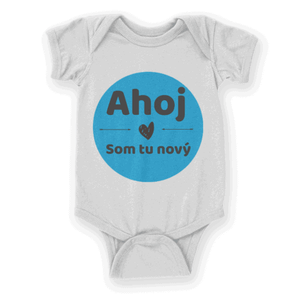 Dojcenske body pre chlapca-Ahoj som tu novy