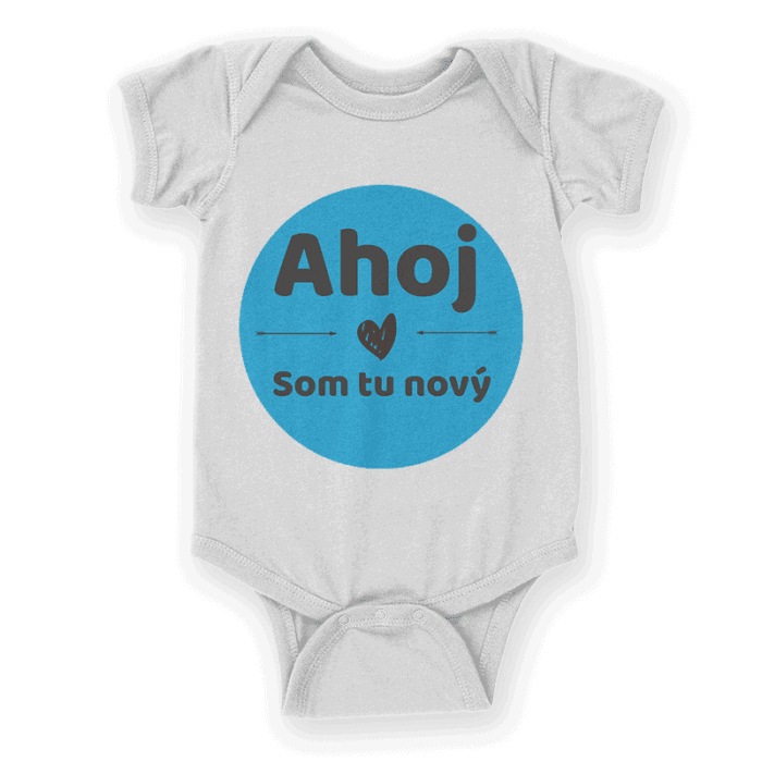Dojcenske body pre chlapca-Ahoj som tu novy