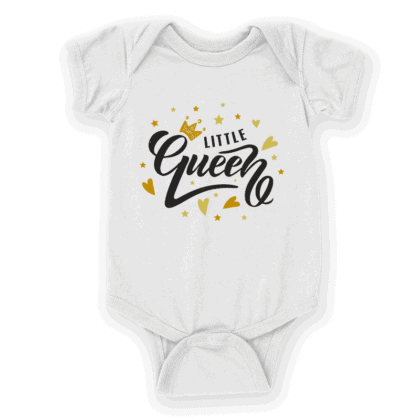 Dojcenske body pre dievca-little queen