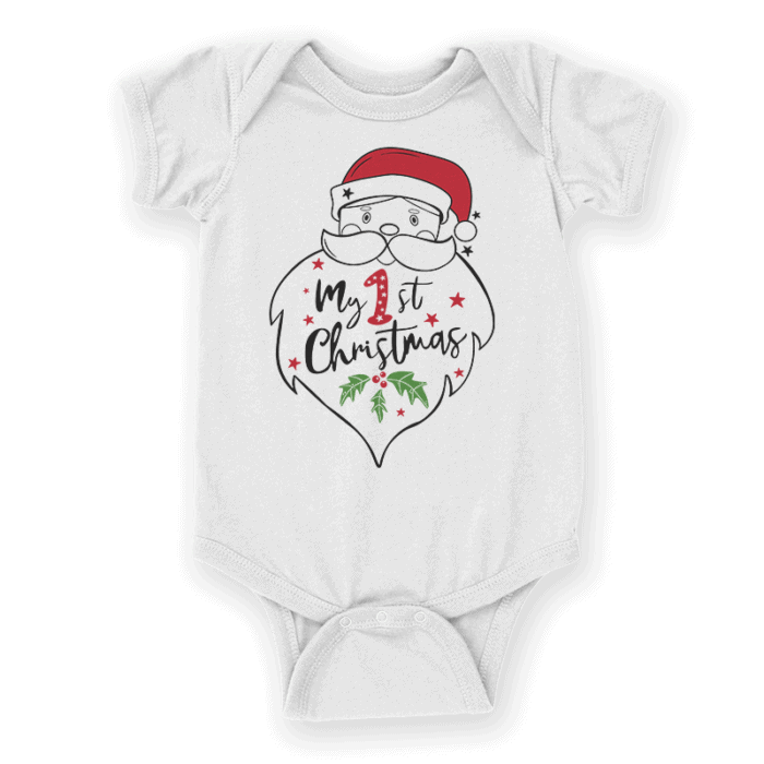 Detske body my first christmas s mikulasom Detske body my first christmas s mikulasom