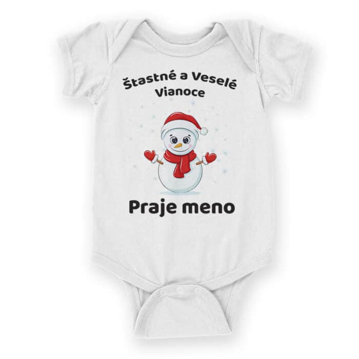 Detske body so snehuliakom a menom
