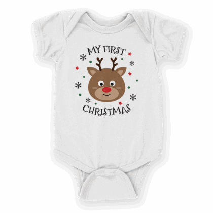 detske body my first christmas so sobikom