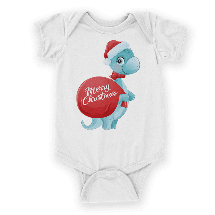 detske body s potlacou dinosaurus s vreckom darcekov