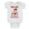 detske body s potlacou first christmas