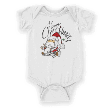 detske body s potlacou mikulas rocker